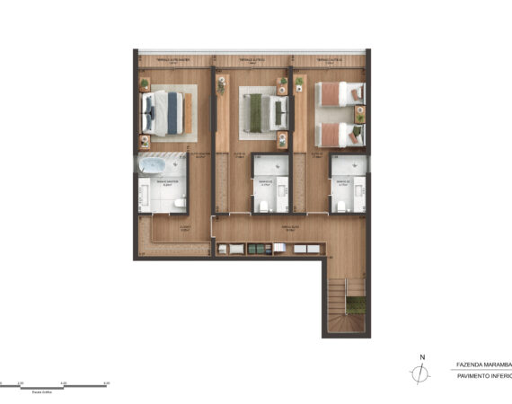 PILAR_Fazenda Marambaia - Planta 02 - CASA ANDAR INFERIOR_HR0
