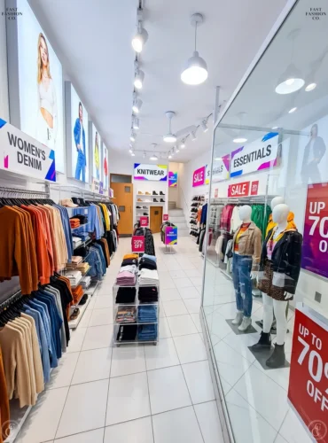 proposta de loja fast fashion na rua teresa
