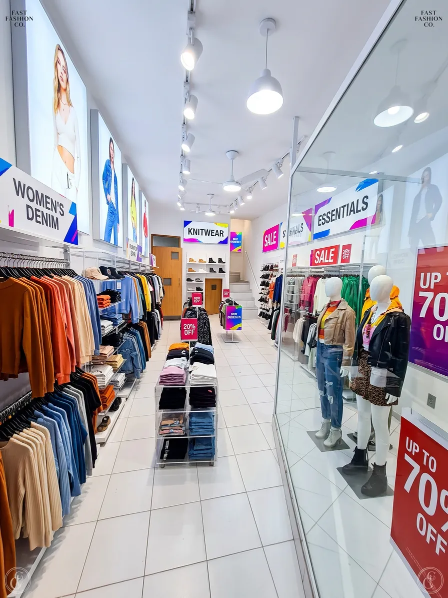 proposta de loja fast fashion na rua teresa