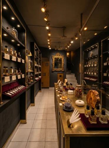 proposta de loja perfumaria classica na rua teresa